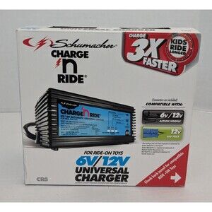 Universal Charger Charge N Ride 6V /12V  CR5 Fast Charge Ride On Toys